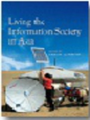 cover image of Living the information society in Asia